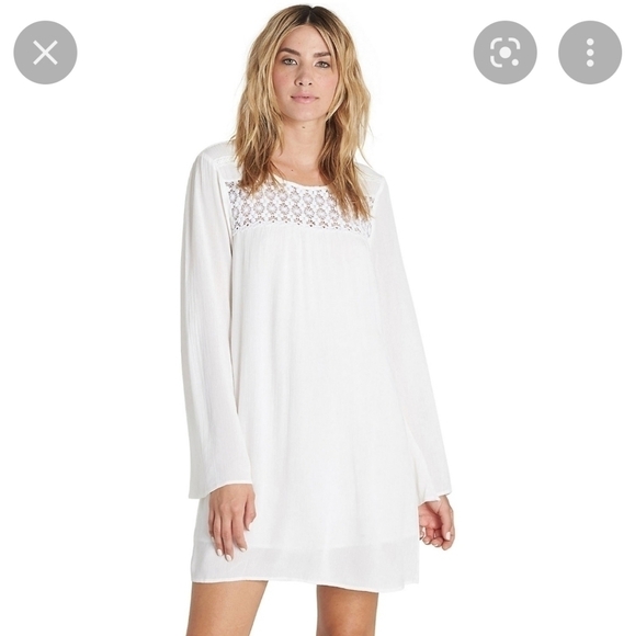 Billabong Dresses & Skirts - Billabong open horizons dress white xs NWT